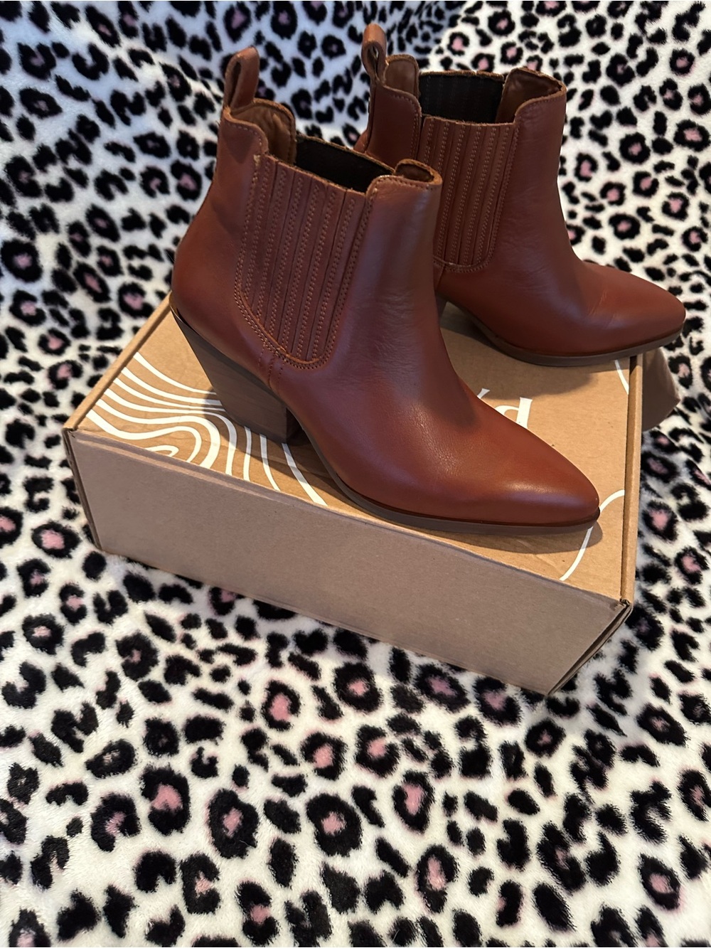 Patina Portland Leather Dakota Boots Size 7.5